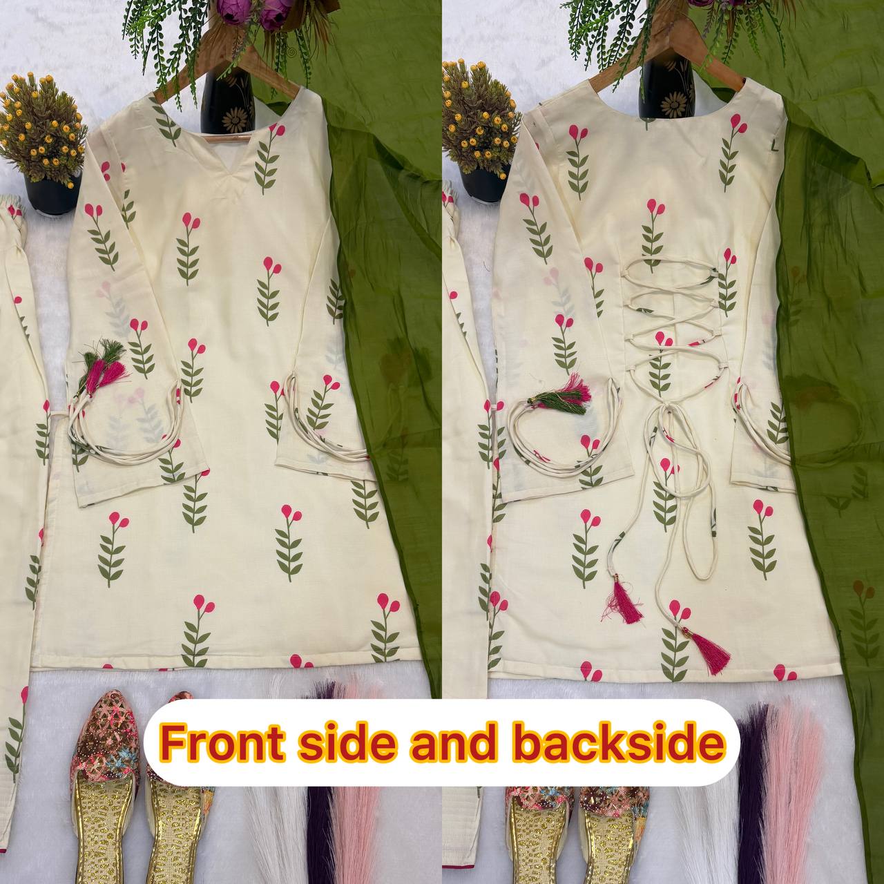 The Ethereal Ivory Floral Heritage Set